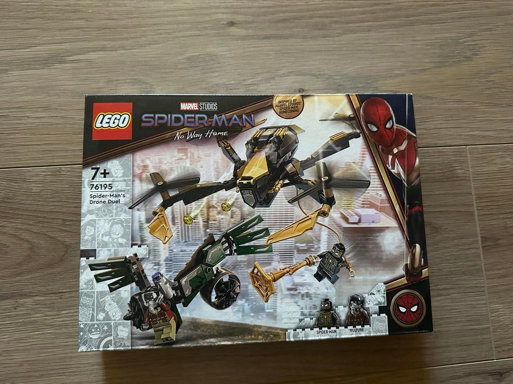 LEGO Spider-Man: No Way Home Drone Duel 76195, Ophalen of Verzenden, Nieuw