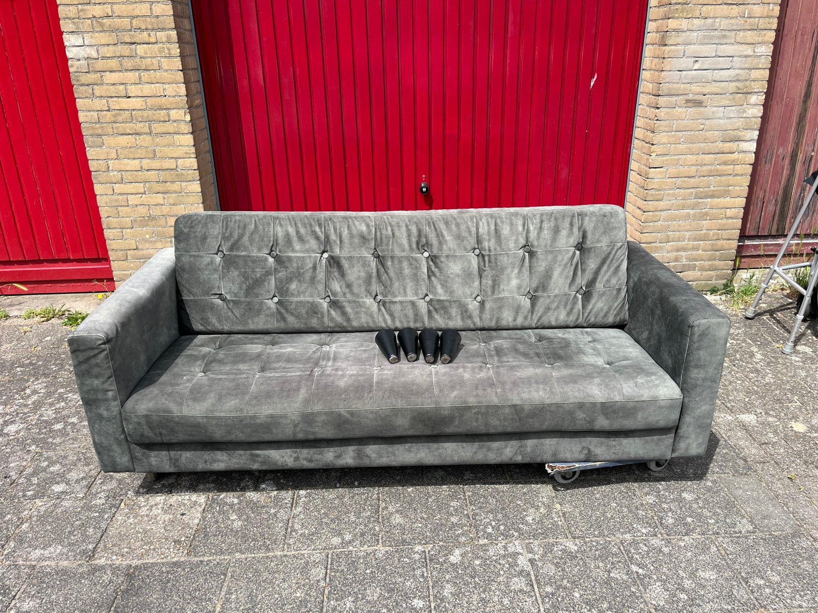 UMIX 3-zits bank Broadway-N.Y., Ophalen, Gebruikt, Driepersoons, 75 tot 100 cm