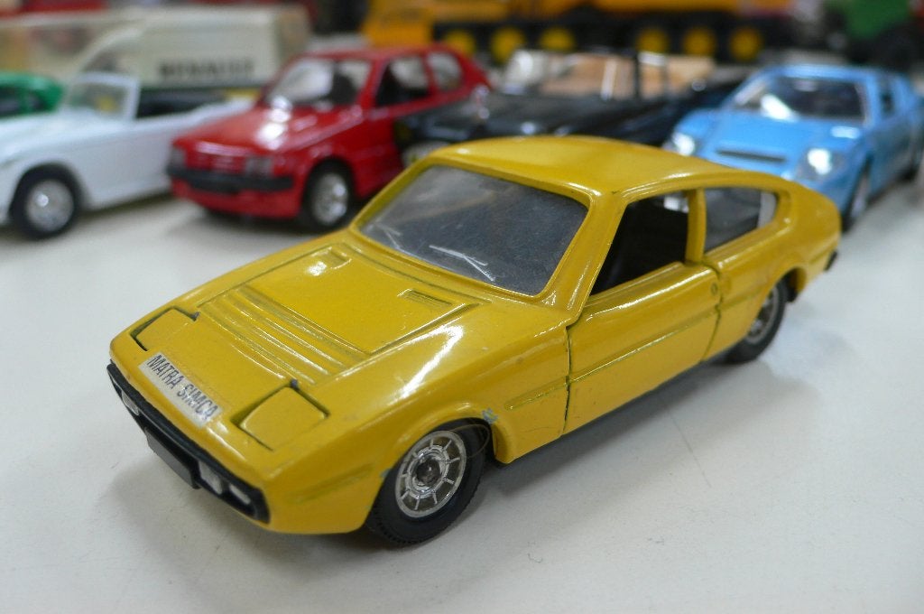 simca matra bagheera -3 zitter-1974-solido  1/43, Verzenden, Zo goed als nieuw, Auto, Solido