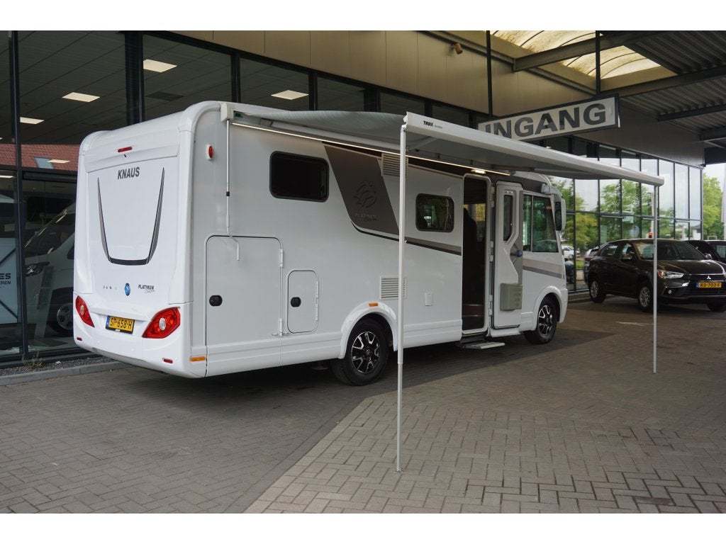 Knaus Van I 650 MEG Platinum Sel. Automaat Levelsystem Airco, Ringverwarming, Fiat, 6 tot 7 meter, Bedrijf