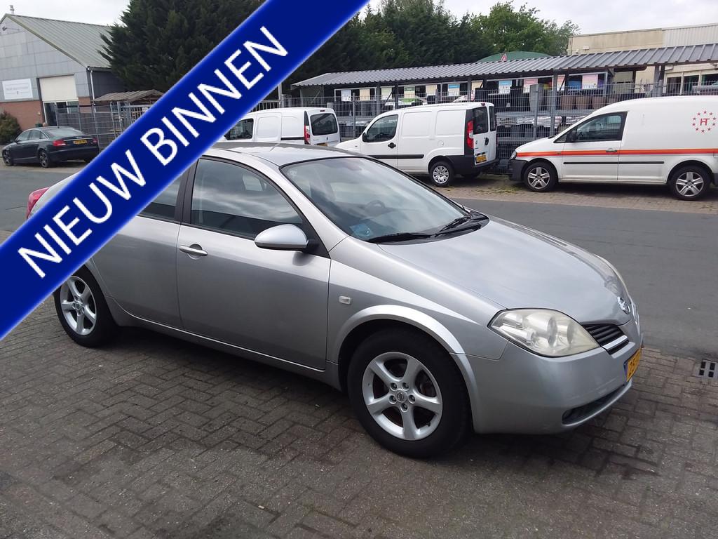 Nissan Primera 1.8 Business Edition (bj 2006), Voorwielaandrijving, Stof, Zwart, 4 cilinders
