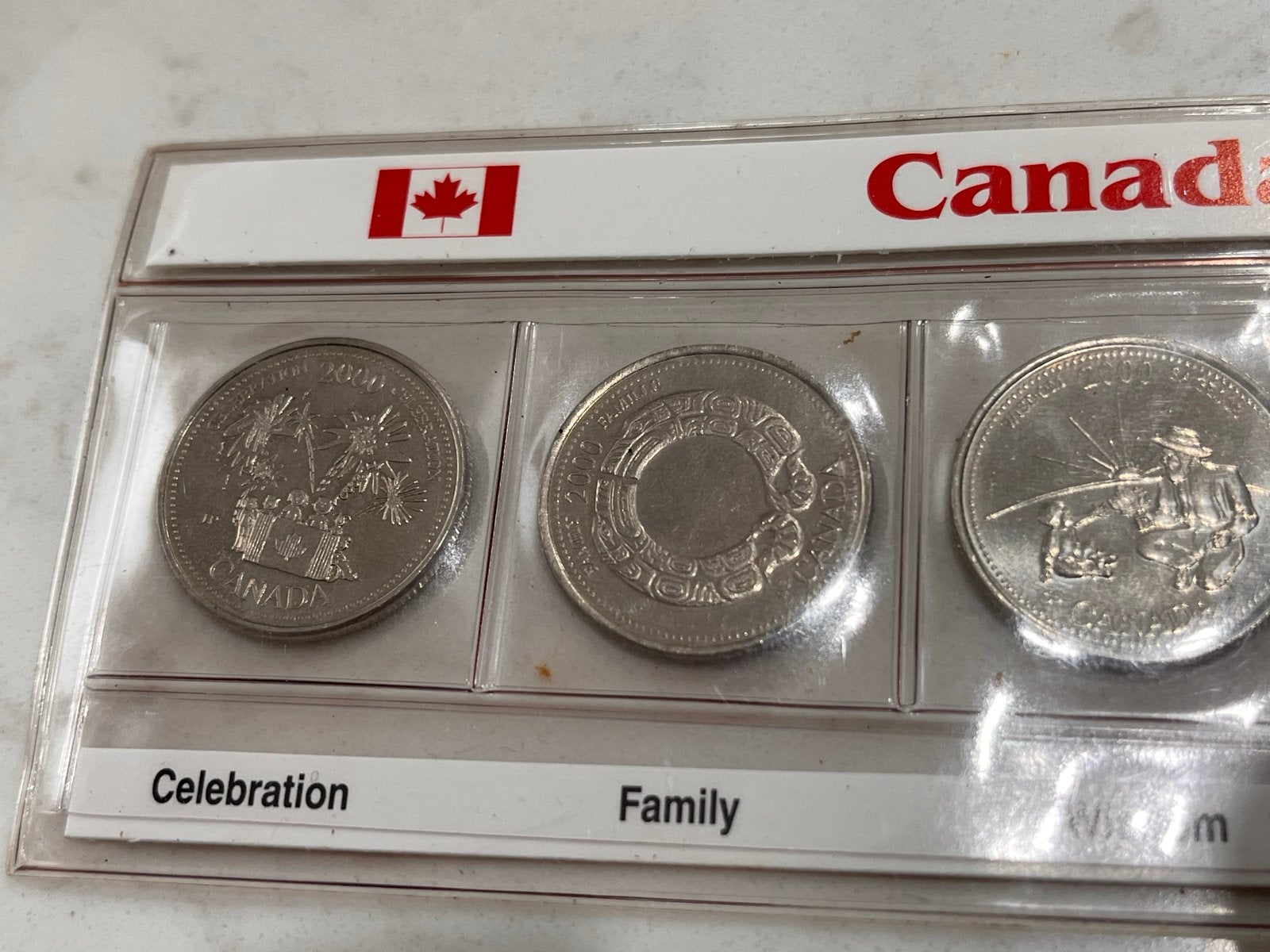 Canada 2000 Millennium Quarter Set - 6 Munten, Ophalen of Verzenden, Setje