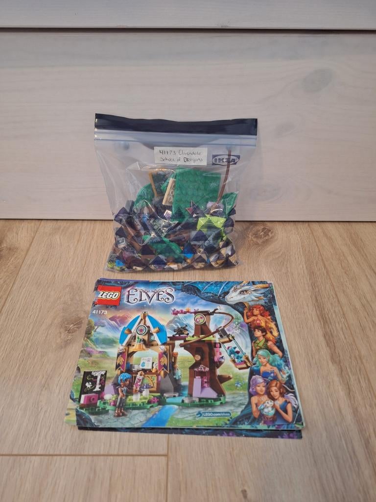 LEGO Elves - Elvendale Drakenschool, Ophalen of Verzenden, Zo goed als nieuw
