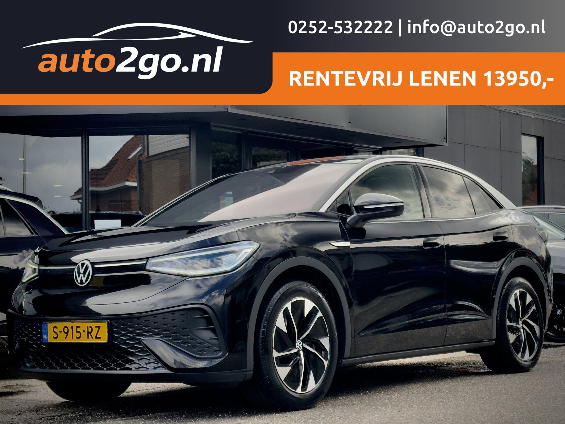 Volkswagen ID.5 Pro 77 kWh PANORAMADAK NAVI AIRCO APPLE-CARP, Automaat, Dealer onderhouden, Achterwielaandrijving, 530 km