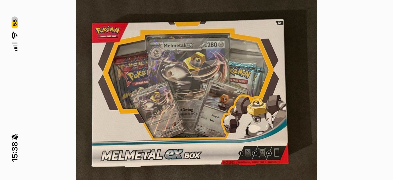 Pokémon Melmetal EX Box - Nieuw en Geseald, Ophalen of Verzenden, Nieuw, Overige typen