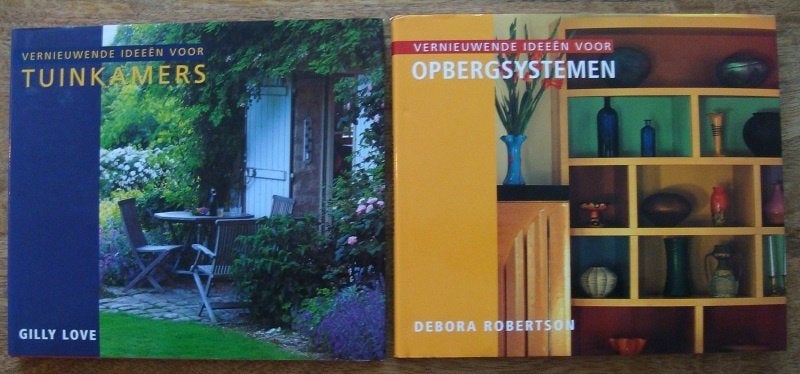 6x Vernieuwende ideeën Tuinkamers Kamer Keuken Badkamer +2, Boeken, Diverse auteurs, Ophalen of Verzenden, Zo goed als nieuw, Interieur en Design
