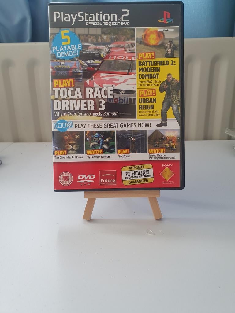 PlayStation 2 Demo Disc - Toca Race Driver 3, Gebruikt, 10 Great Marlborough Street, London, W1F 7LP, UK, Racen en Vliegen, Ophalen of Verzenden