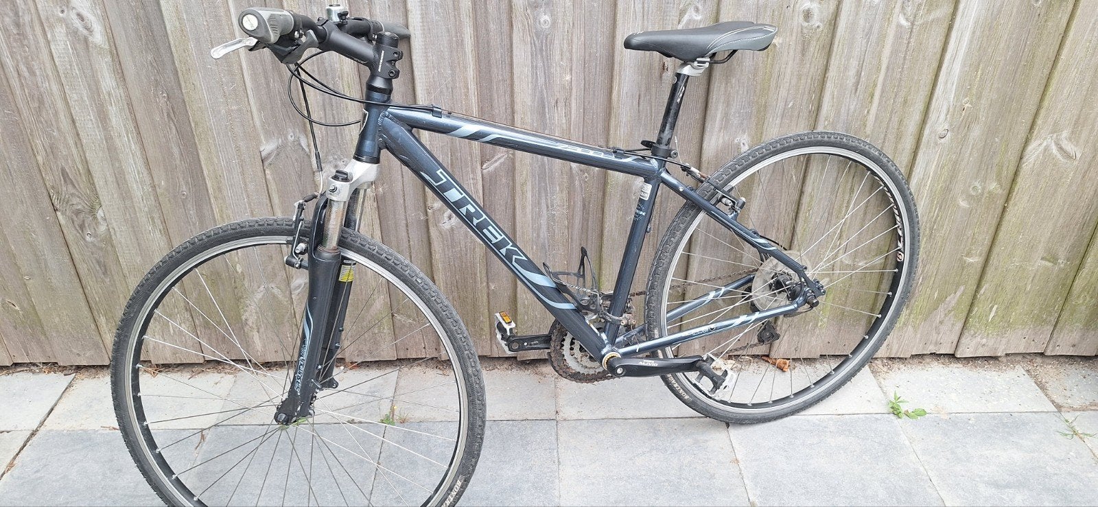 Trek Hybride Fiets - 17.5 inch frame, 28 inch wielen, 28 inch, Gebruikt, Velgrem, 47 tot 50 cm