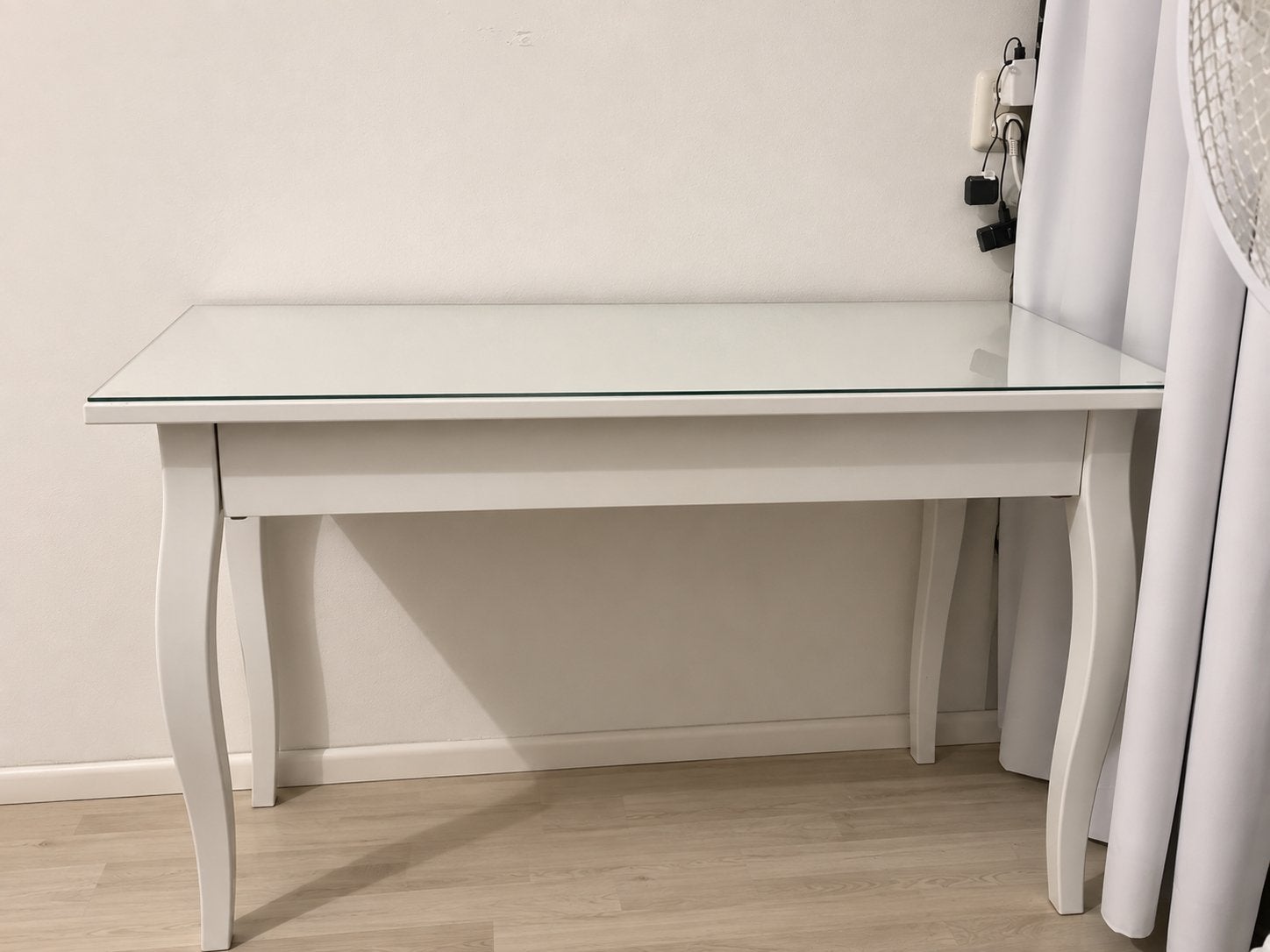 kaptafel, Huis en Inrichting, Tafels | Sidetables, Ophalen, 100 tot 150 cm, Zo goed als nieuw, 25 tot 50 cm