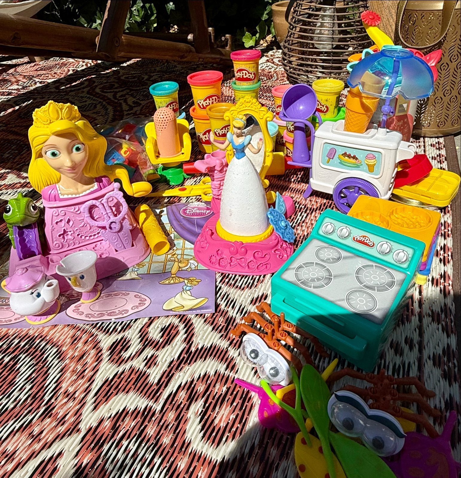 Grote Play-Doh en Disney Prinsessen klei set, Ophalen of Verzenden, Zo goed als nieuw, Jongen of Meisje