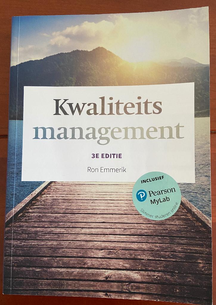 Kwaliteitsmanagement, Ron Emmerik, Boeken, Ophalen of Verzenden, Beta, Zo goed als nieuw, HBO