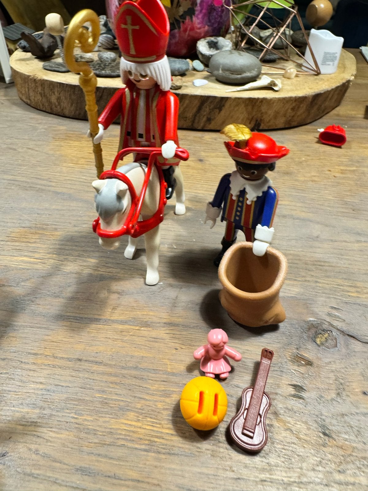 Playmobil Sinterklaas en Zwarte Piet set, Ophalen of Verzenden, Gebruikt, Jongen of Meisje