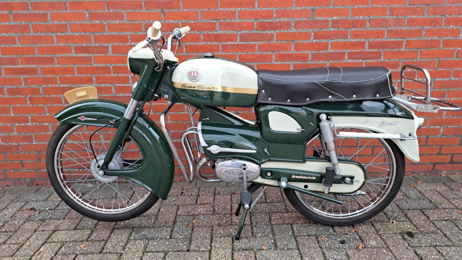 Batavus SuperSport uit 1964, Fietsen en Brommers, Maximaal 45 km/u, Batavus, 2 versnellingen, Ophalen
