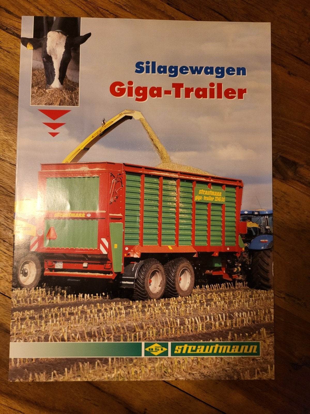 tractor folder Strautmann silagewagen Giga-trailer, Ophalen of Verzenden