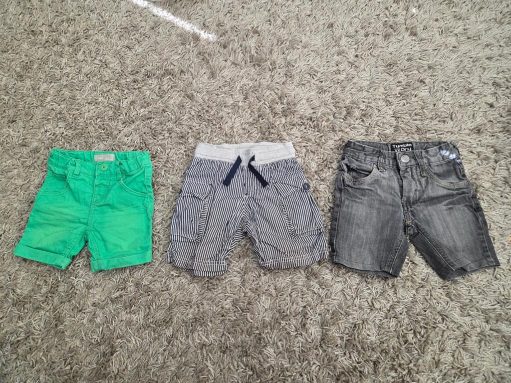 GRATIS OPHALEN set van 3 korte broeken jongen maat 92 shorts, Ophalen, Gebruikt, Jongen, Broek