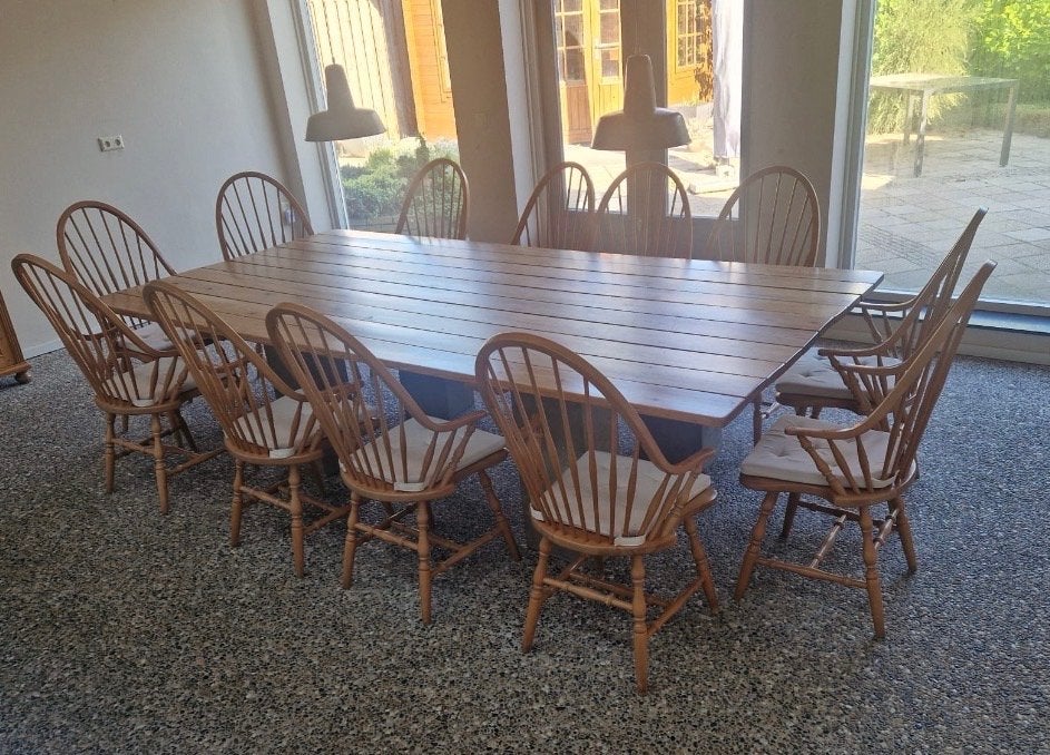 Windsor / Amish stijl stoelen met Landleven uitstraling, Ophalen