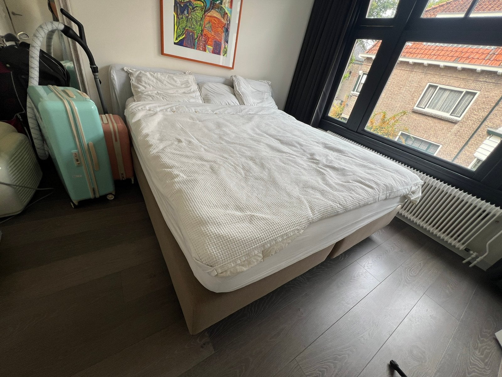 Boxspring UBICA, Ophalen, Gebruikt, Tweepersoons