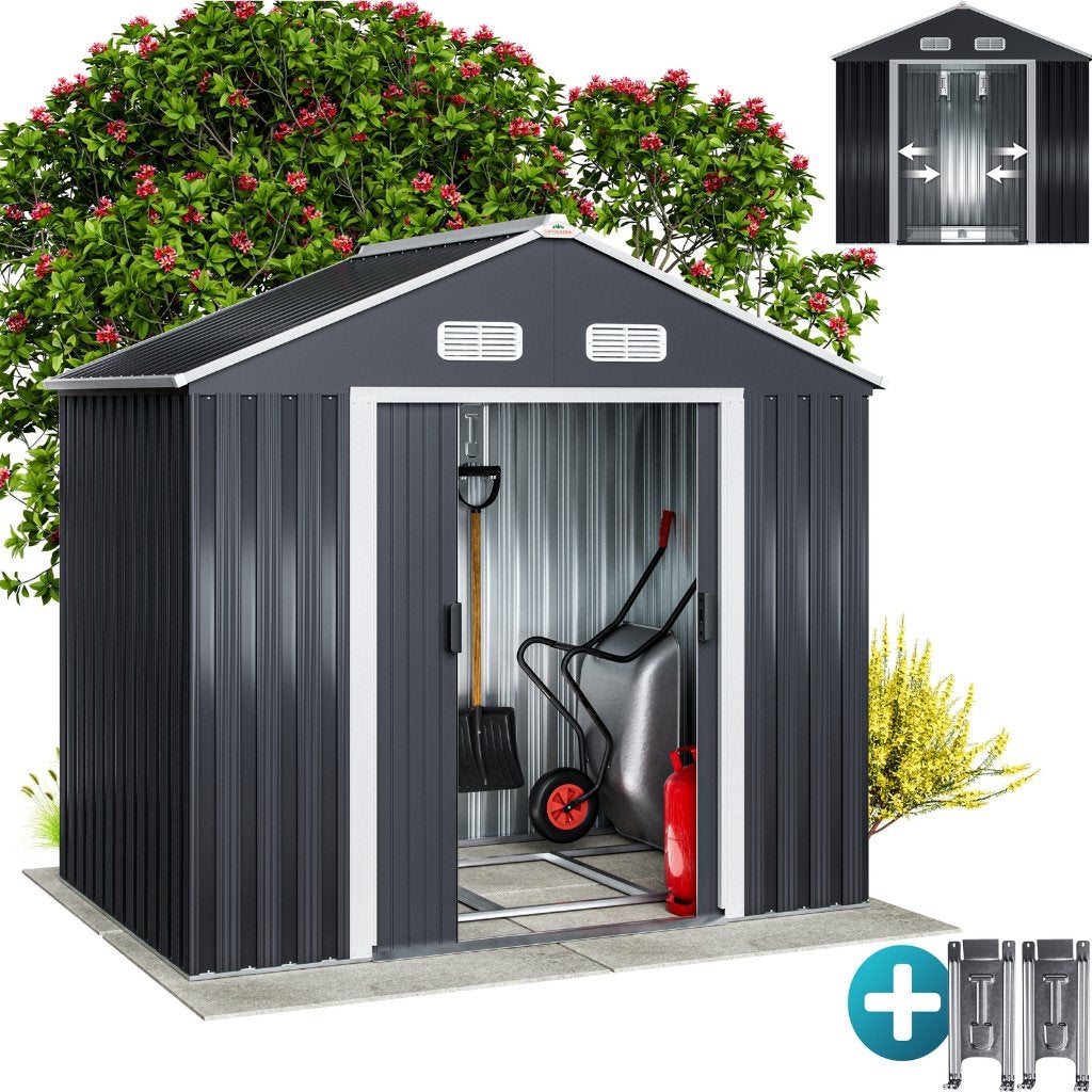 Tuinhuis tuinschuur staal 196x132x188 GRATIS BEZORGD!, Verzenden, Overige typen, Nieuw, Nvt