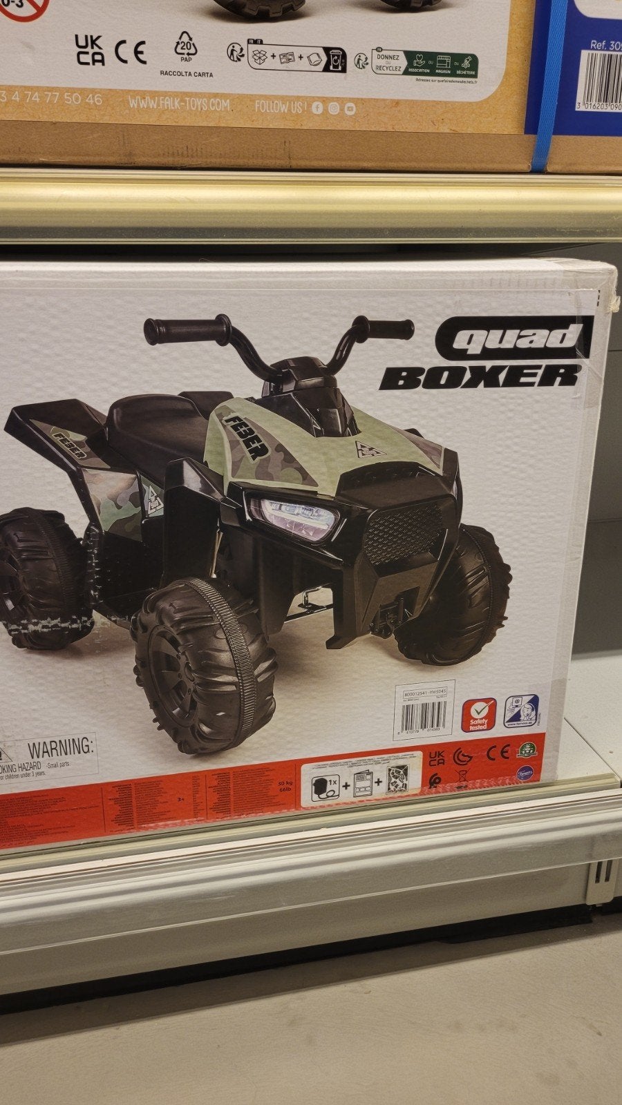 Feber Quad Boxer 12V - Nieuw in doos met garantie!, Ophalen, Nieuw