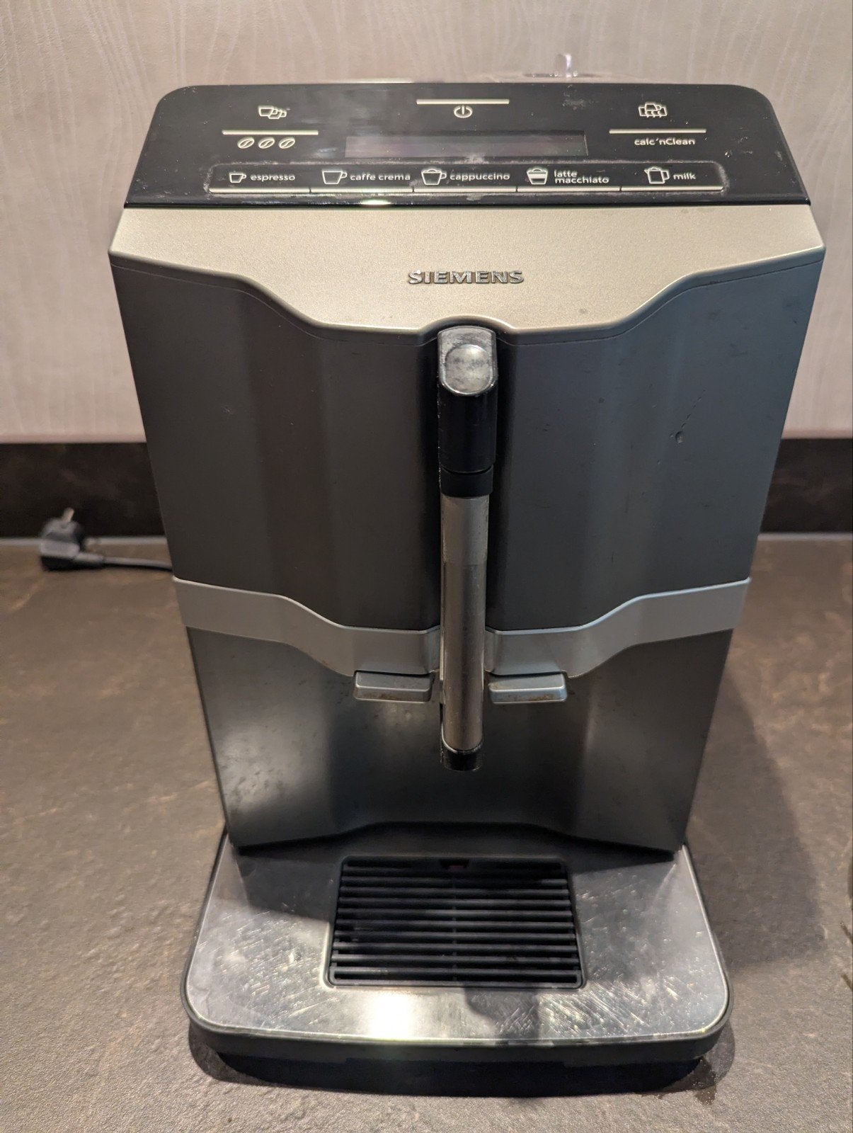 Siemens CTES35A koffiemachine - Werkt, lekt water, Ophalen of Verzenden, Niet werkend, Koffiemachine, Koffiebonen