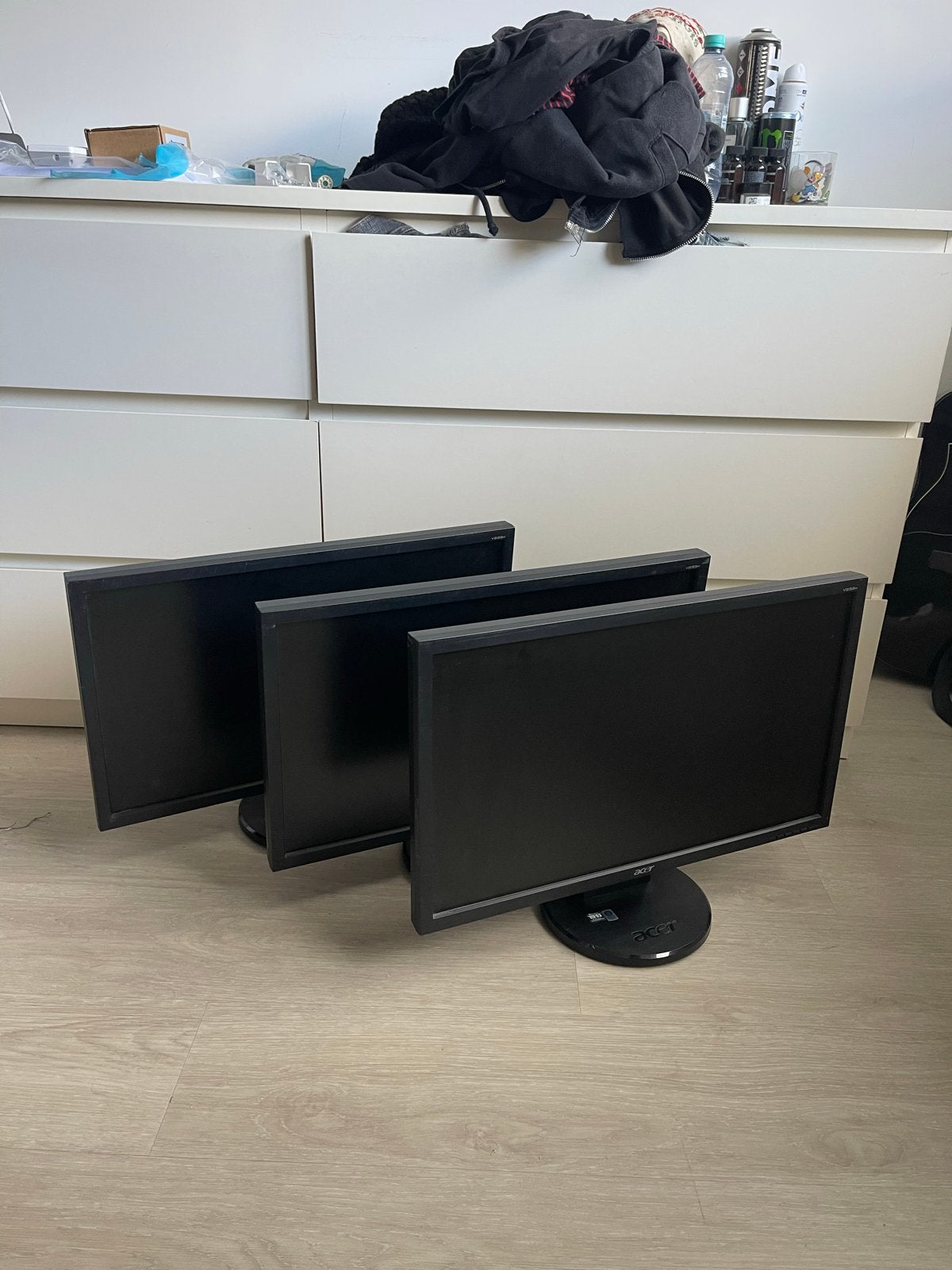 3 Acer V233H A Monitor - 21 inch Full HD Scherm, Computers en Software, Monitoren, Ophalen, Gebruikt, Full HD, Onbekend