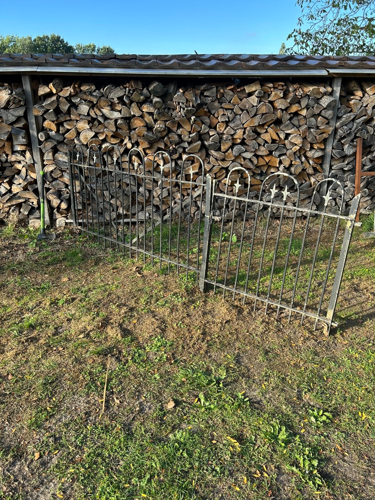 Sier poort, Tuin en Terras, Ophalen, Zo goed als nieuw, IJzer, Tuinhek