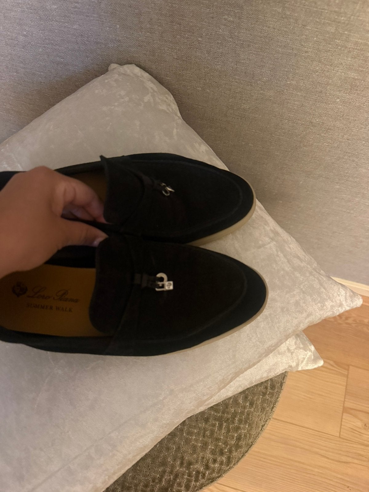 loro piana summer walk origineel, Kleding | Dames, Schoenen, Ophalen of Verzenden, Zo goed als nieuw, Sneakers of Gympen