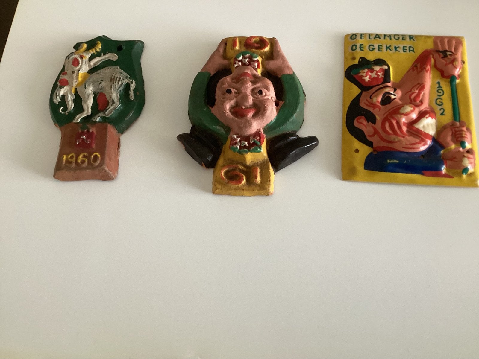 Veldtekes 1960-61-62-65-66-69-70, Ophalen