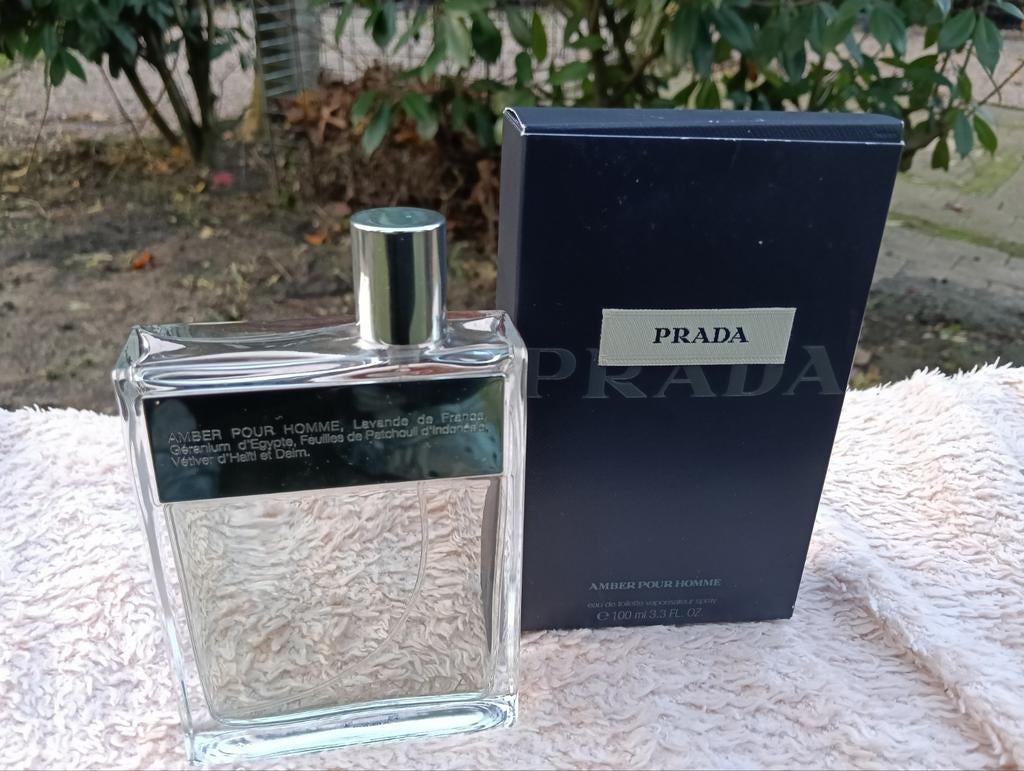 Prada Amber Pour Homme Eau de Toilette 100ml, Ophalen of Verzenden, Nieuw