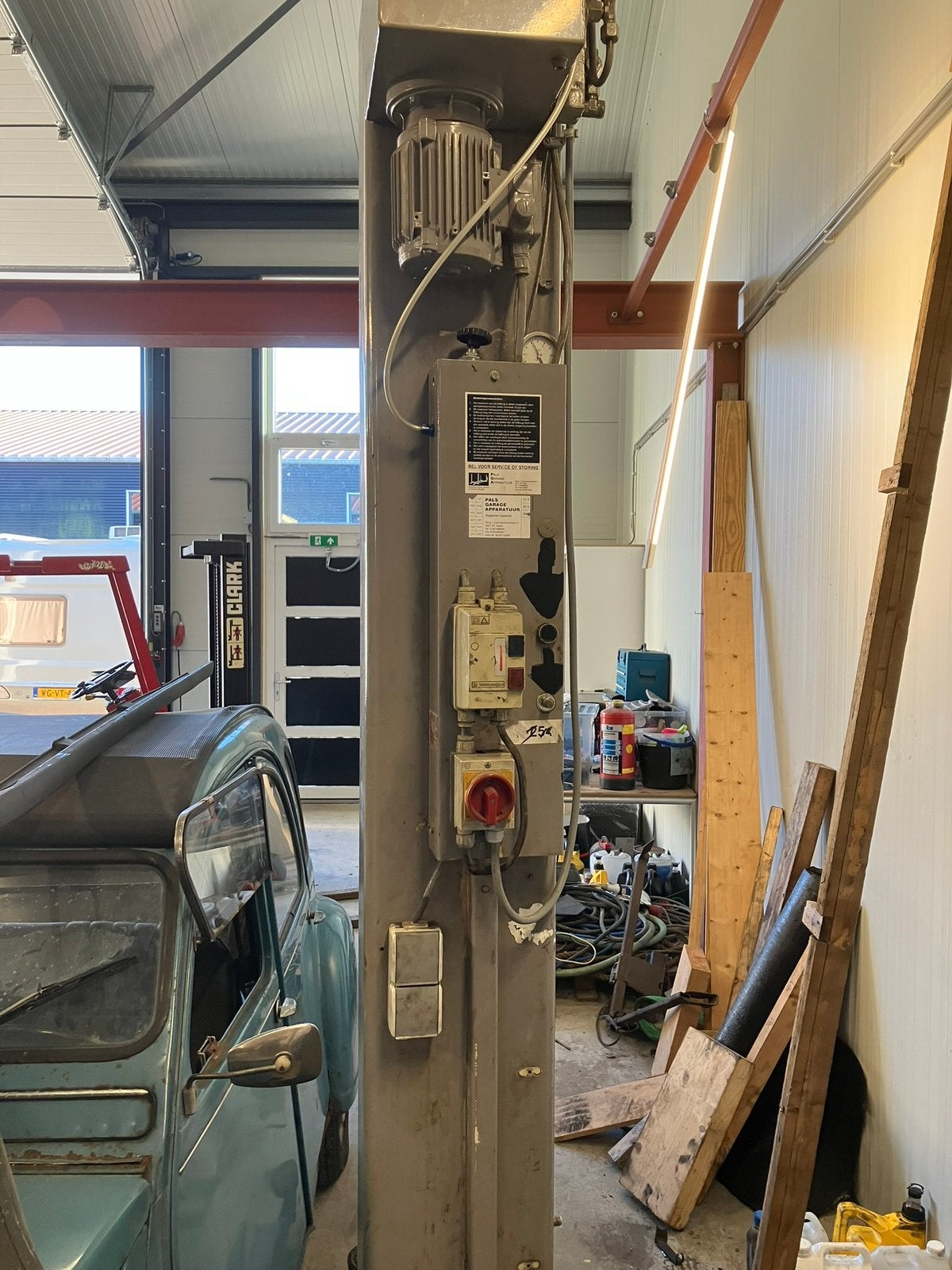 Tweekoloms garagebrug 380v 2200kg, Auto diversen, Ophalen, Gebruikt