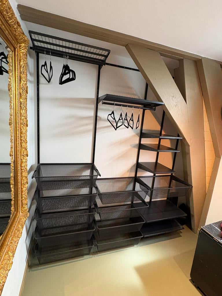 BOAXEL IKEA open kleding kast combinatie, wardrobe, Huis en Inrichting, Kasten | Kledingkasten, Ophalen, Met plank(en), 150 tot 200 cm