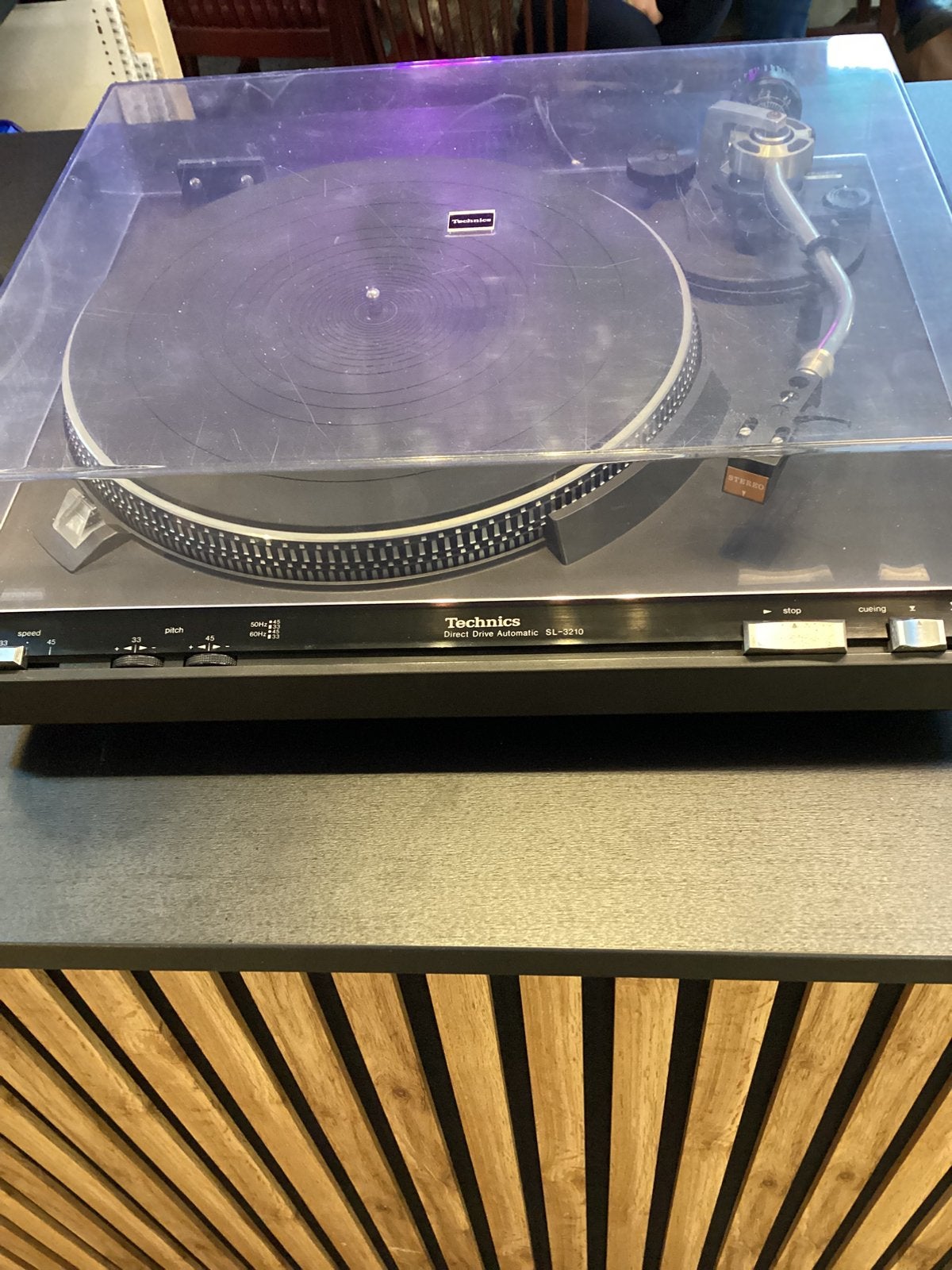 Technics sl 3210, Ophalen, Gebruikt, Automatisch, Platenspeler