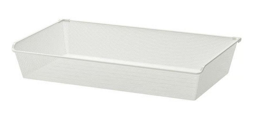 3x IKEA KOMPLEMENT Fijndraadmand wit 100x58 cm, Ophalen, Wit, 50 tot 100 cm, Zo goed als nieuw