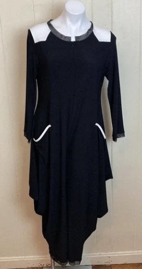 Joseph Ribkoff prachtig zwart/witte chique jumpsuit mt 38/40