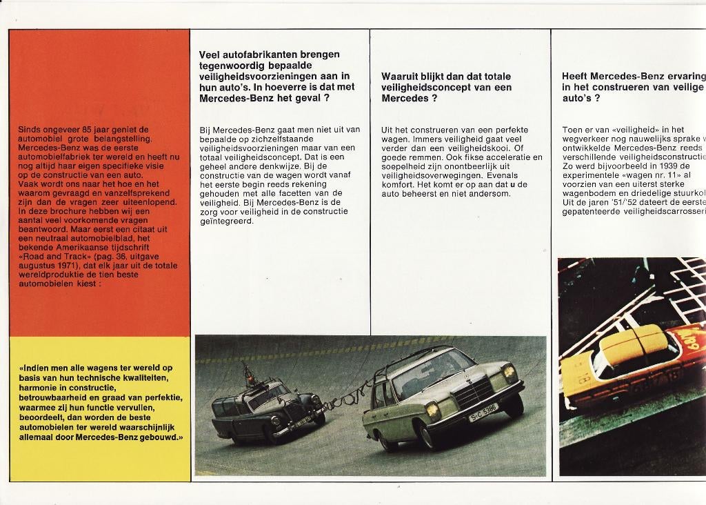 Wij beantwoorden uw vragen; Mercedes-Benz 200/220, ca. 1972, Ophalen of Verzenden, Gelezen, Mercedes