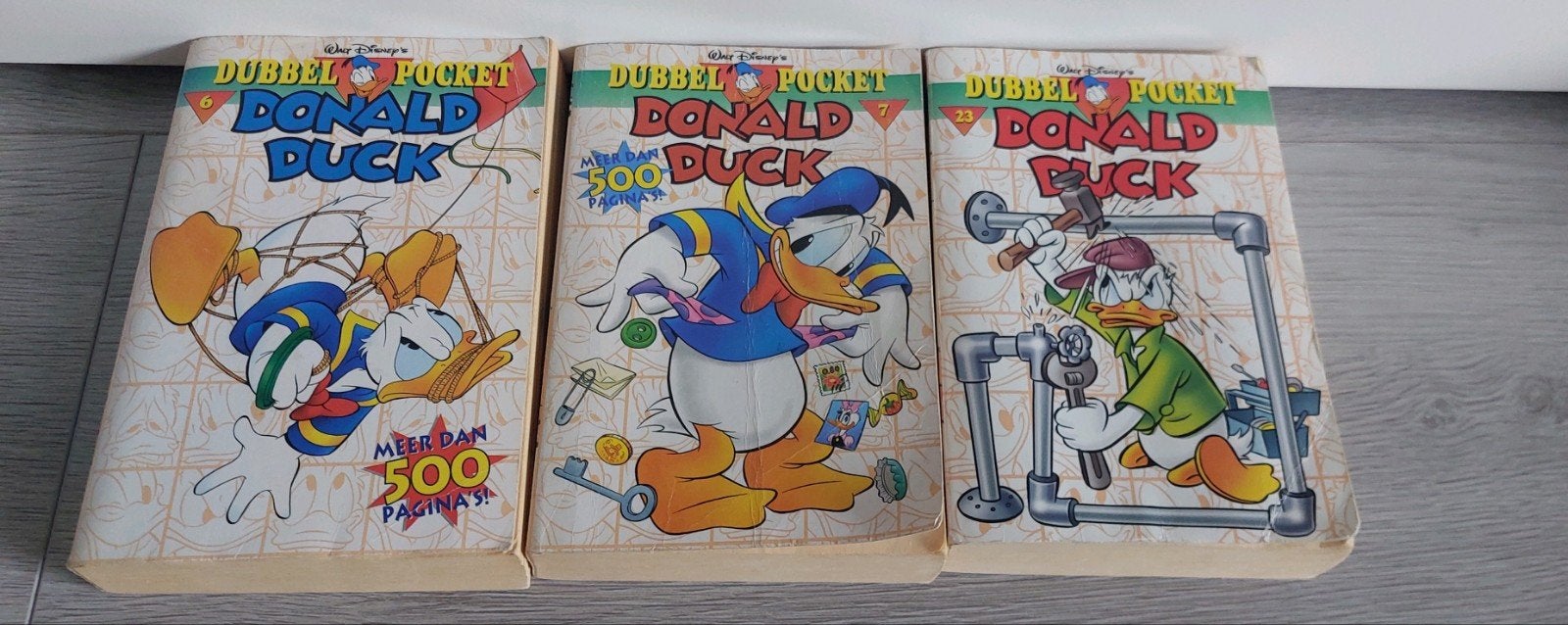 Oude Donald Duck pockets, Meerdere stripboeken, Ophalen, Gelezen