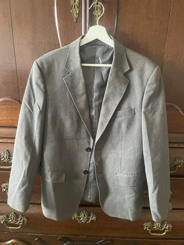 Stijlvol Grijs Colber Zaatxchi Collectie Maat M, Ophalen of Verzenden, Zo goed als nieuw, Maat 48/50 (M), Grijs