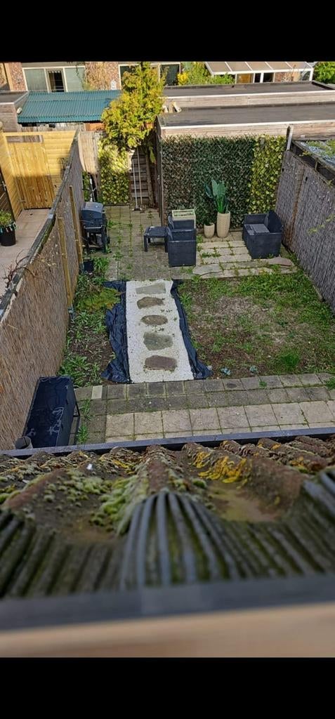 Tuintegels, Ophalen of Verzenden, Gebruikt, Beton, Terrastegels