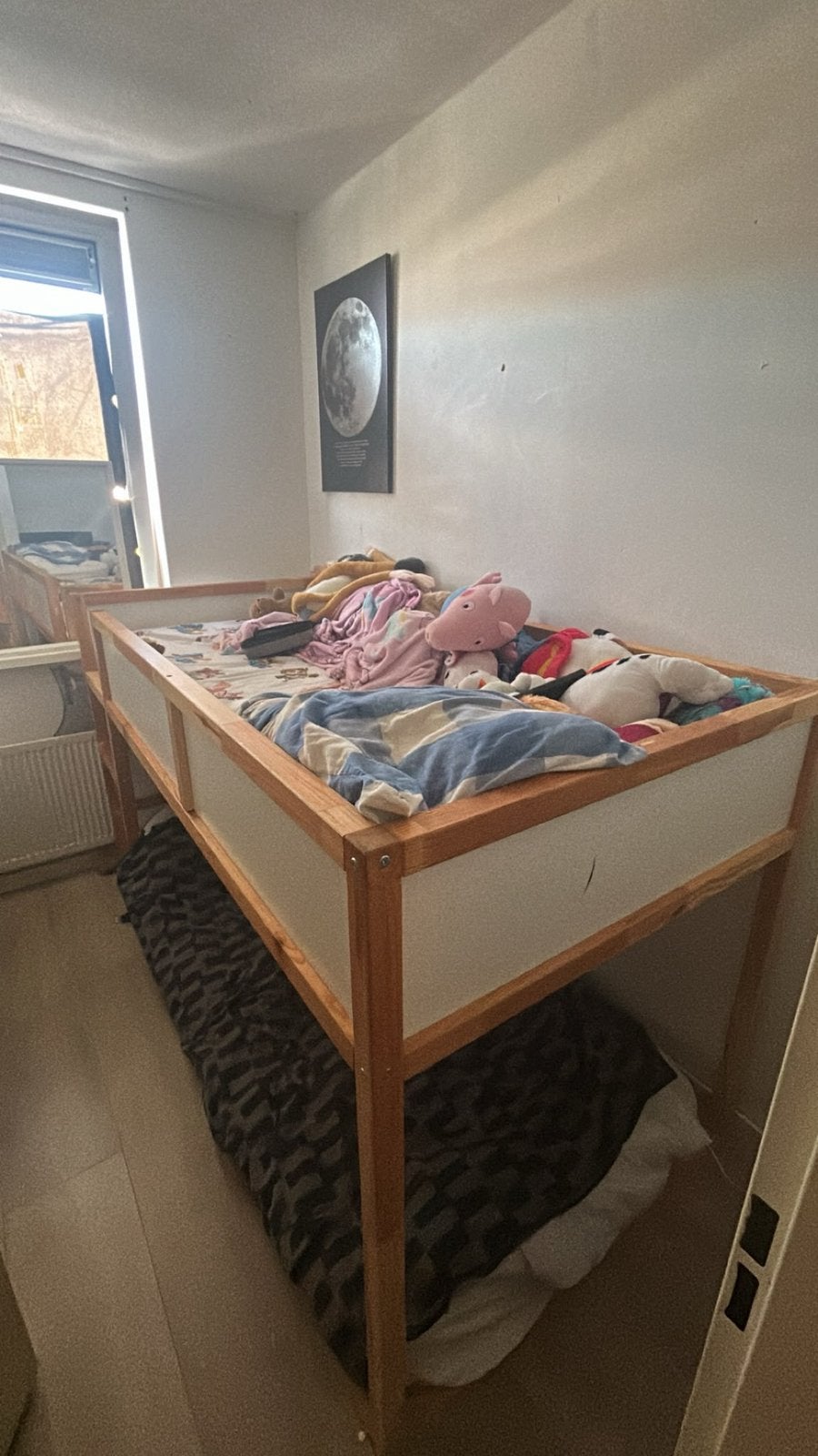 Hoogslaper, Ophalen, Gebruikt, Eenpersoons, Minder dan 160 cm