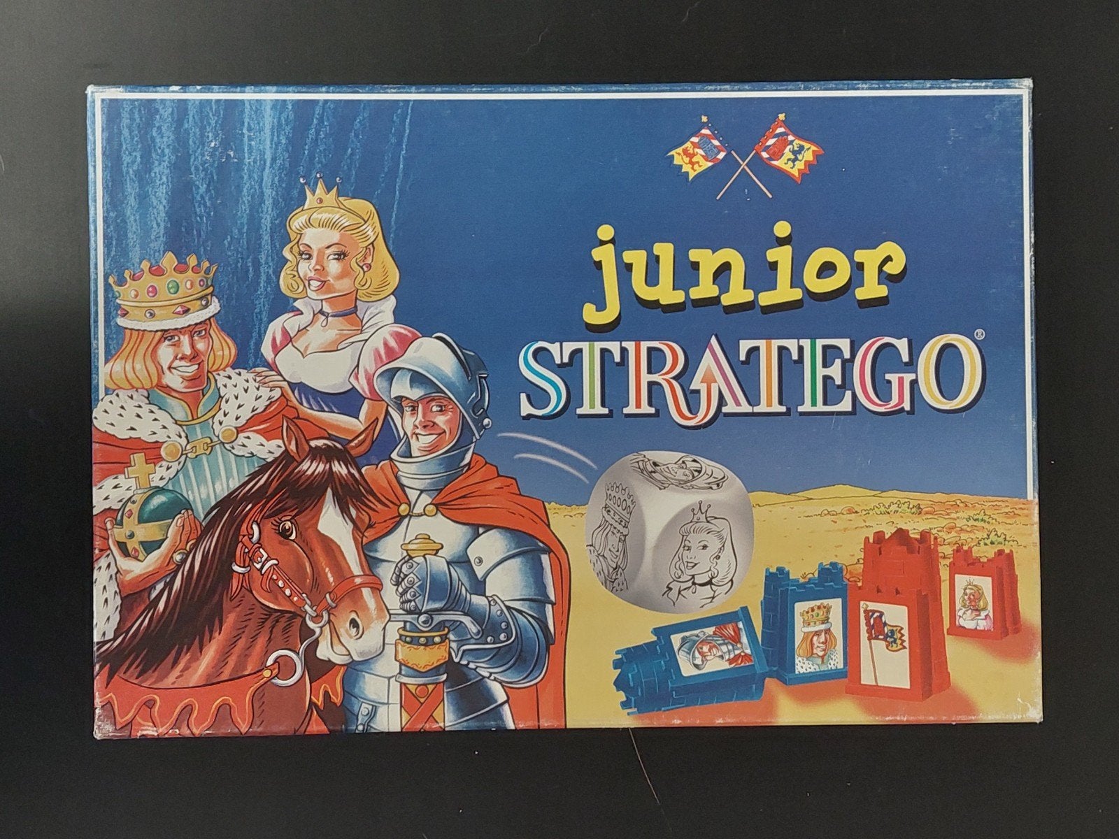 Junior Stratego Bordspel - Compleet en in goede staat, Ophalen of Verzenden, Gebruikt, Jongen of Meisje