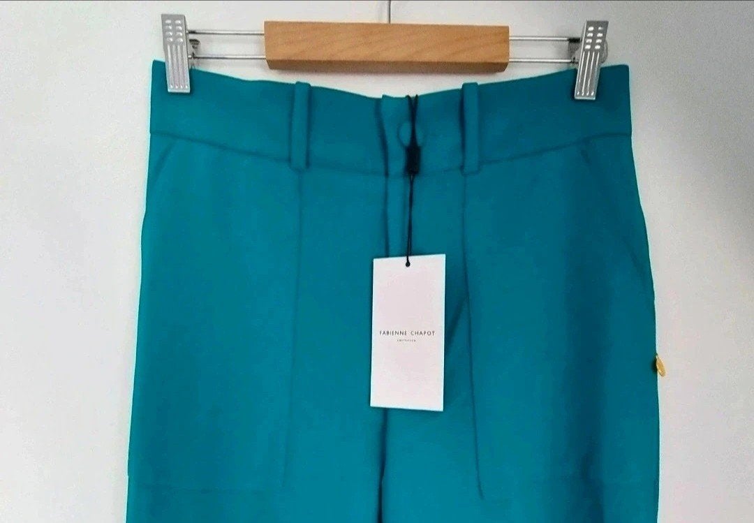 Fabienne Chapot Lina Pantalon Zeegroen Maat S Nieuw, Verzenden, Nieuw, Fabienne Chapot, Maat 36 (S)
