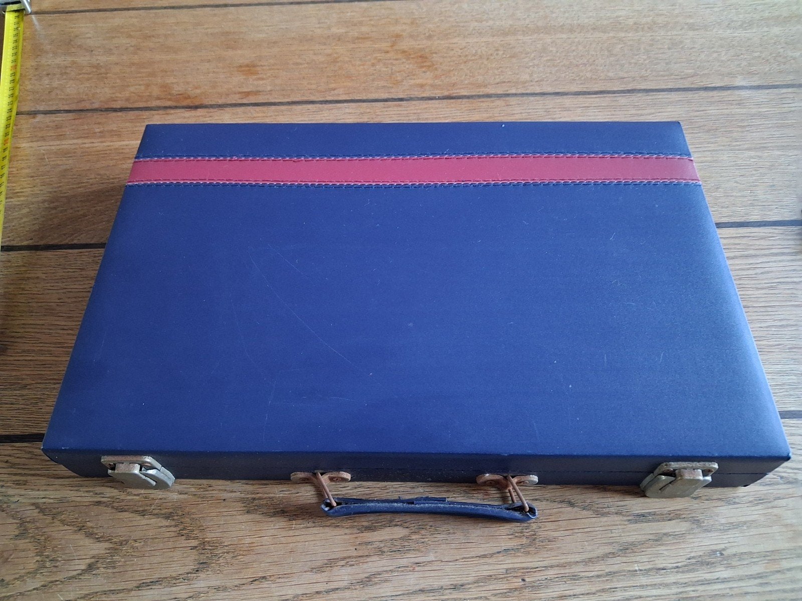 Backgammon spel tric trac koffer vintage, Een of twee spelers, Onbekend, Ophalen of Verzenden, Zo goed als nieuw