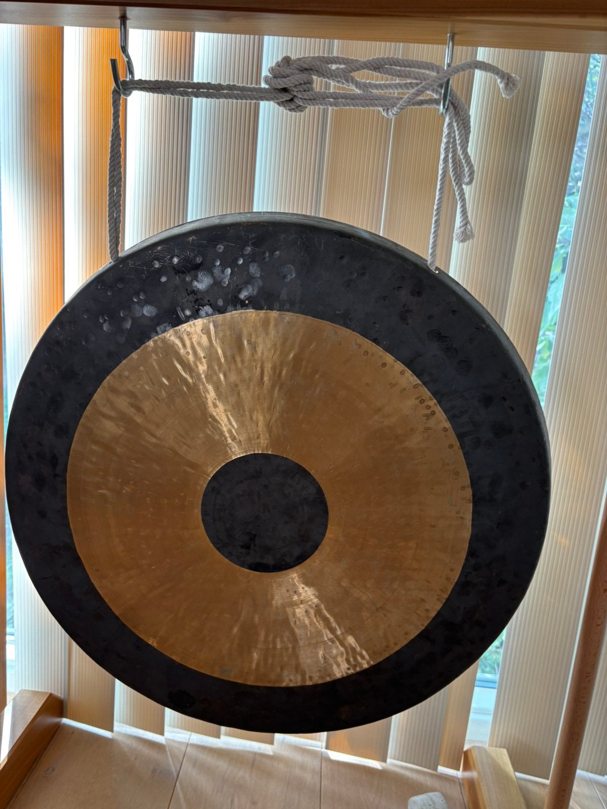 Chau Gong (tam tam) 50 cm met houten frame, Ophalen, Nieuw