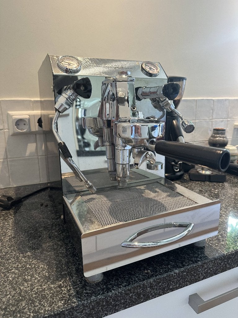Vibiemme (VBM) Domobar Super HX + Macap M2M on demand molen, Witgoed en Apparatuur, Koffiezetapparaten, Ophalen, Gebruikt, Espresso apparaat