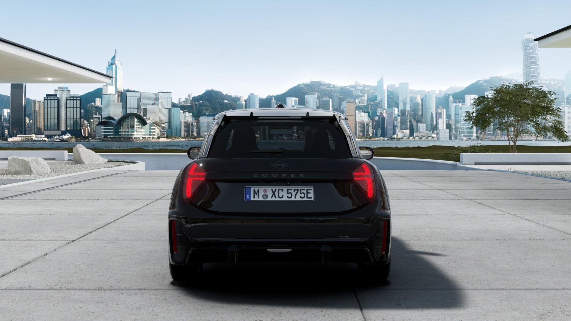 MINI 3-Deurs Cooper E | John Cooper Works Uitvoering + Pakke, Auto's, 41 kWh, 4 stoelen, Zwart, Nieuw