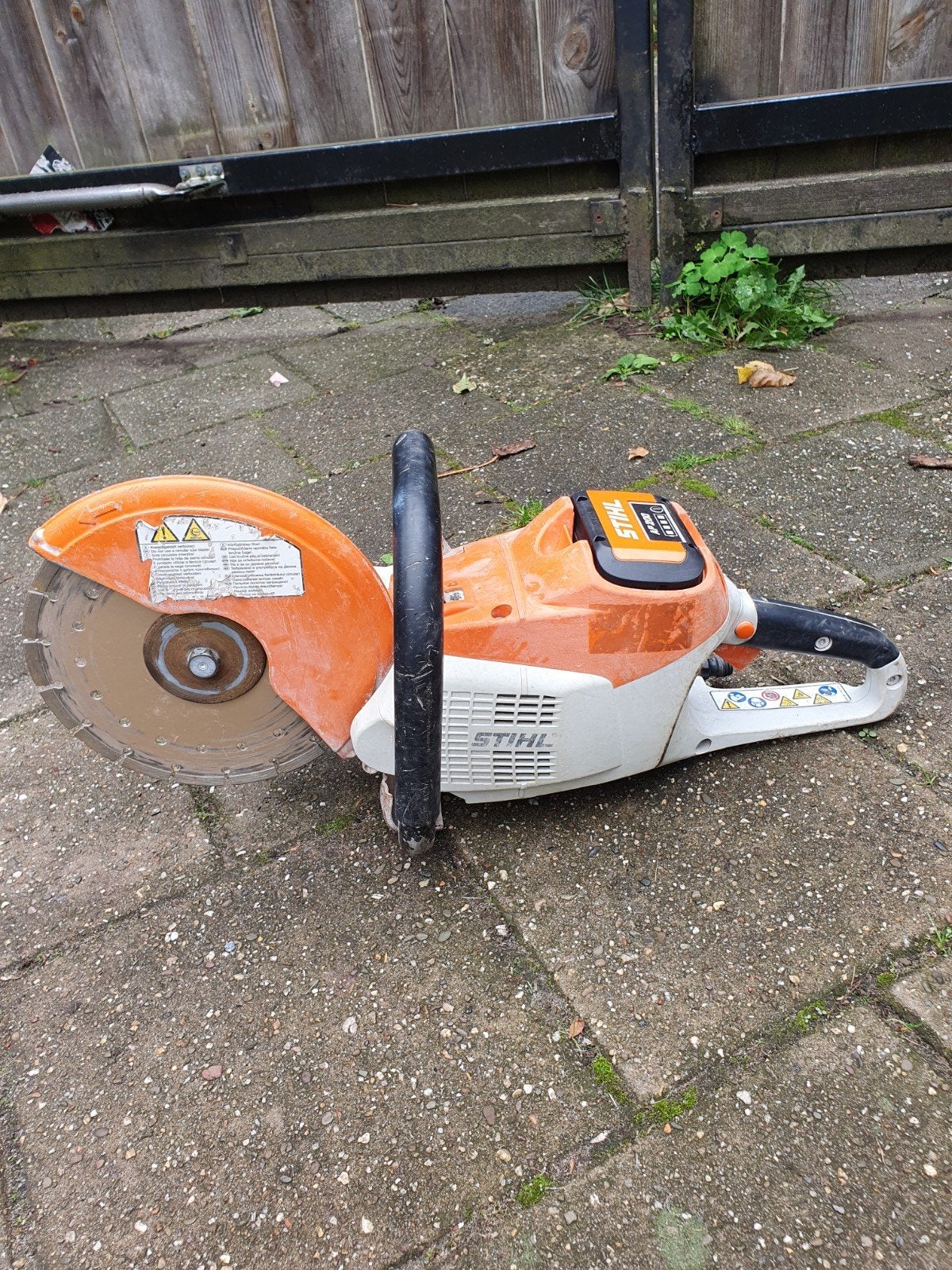 Stihl TSA 230 Accu Bandenzaag, Stihl, Gebruikt, 70 mm of meer, Overige typen