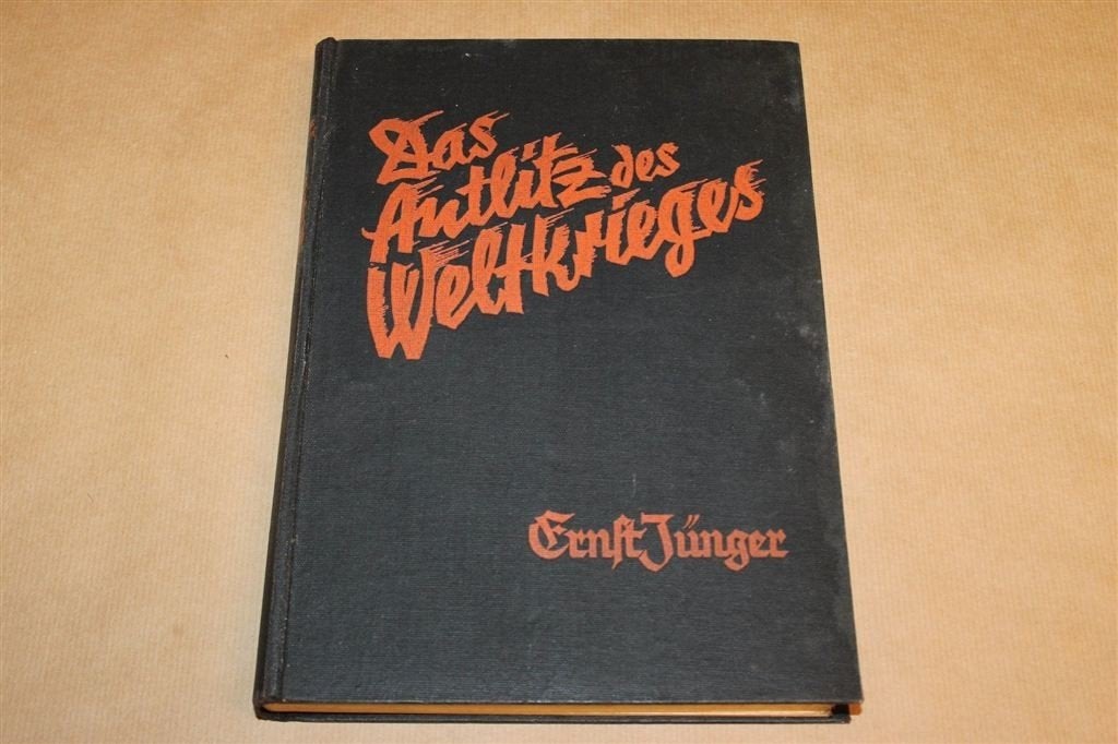 Antlitz des Weltkrieges — Jünger, WO1 Standaardwerk 1930, Boeken, Verzenden, Tweede Wereldoorlog, Gelezen, Overige onderwerpen