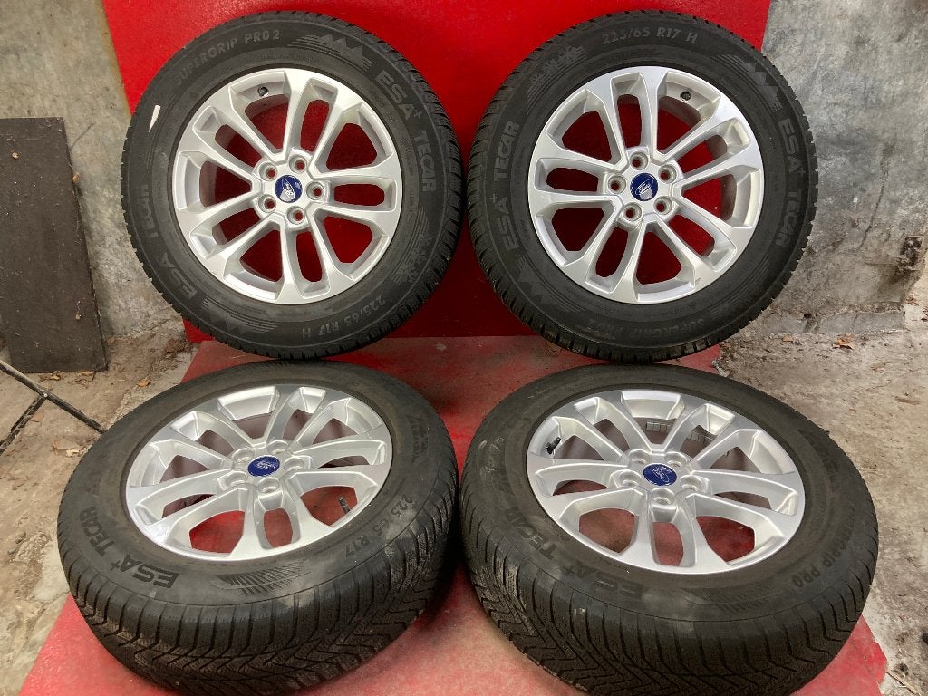 Winterbanden Ford Kuga 225/65R17, Gebruikt, Ford, ., Banden en Velgen