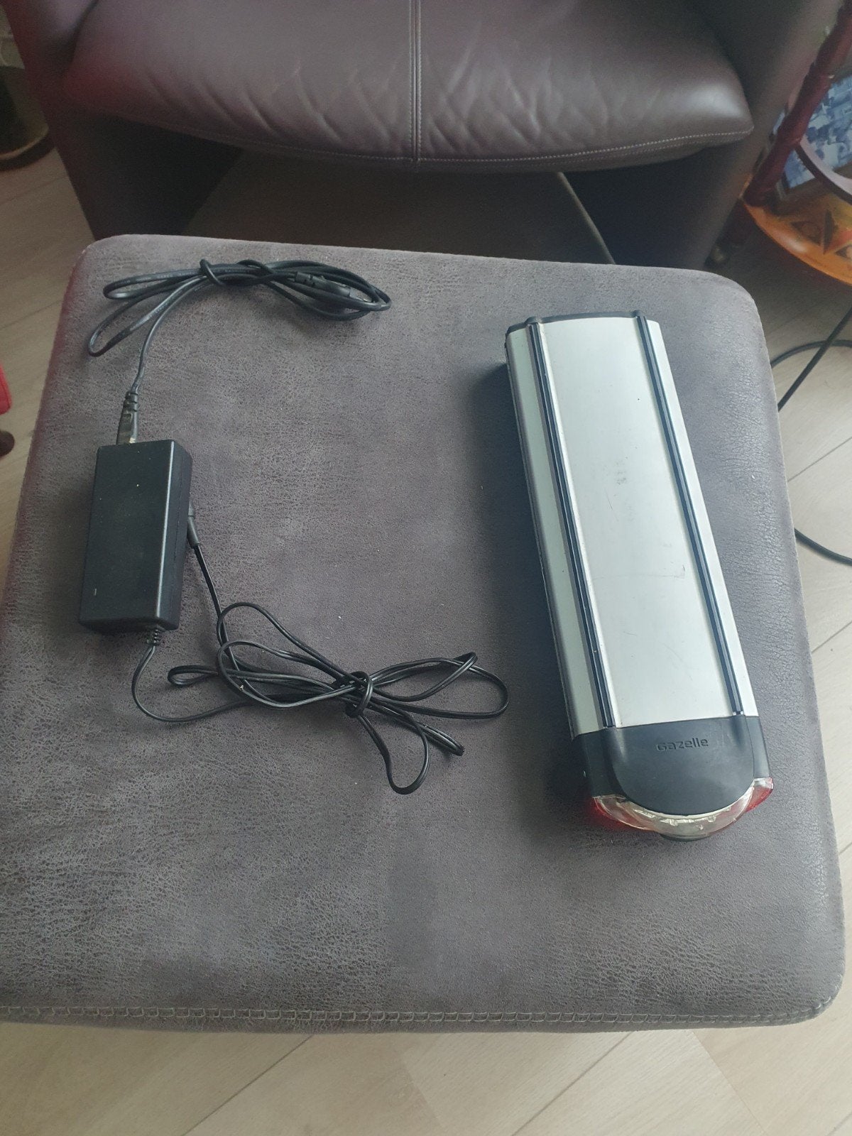 Fietsaccu + lader Gazelle Innergy, Gebruikt