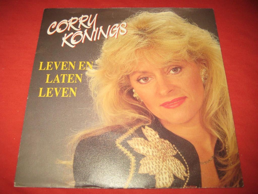 Corry Konings: Leven en laten leven, Cd's en Dvd's, Vinyl Singles, Ophalen of Verzenden, Zo goed als nieuw, Nederlandstalig, Single